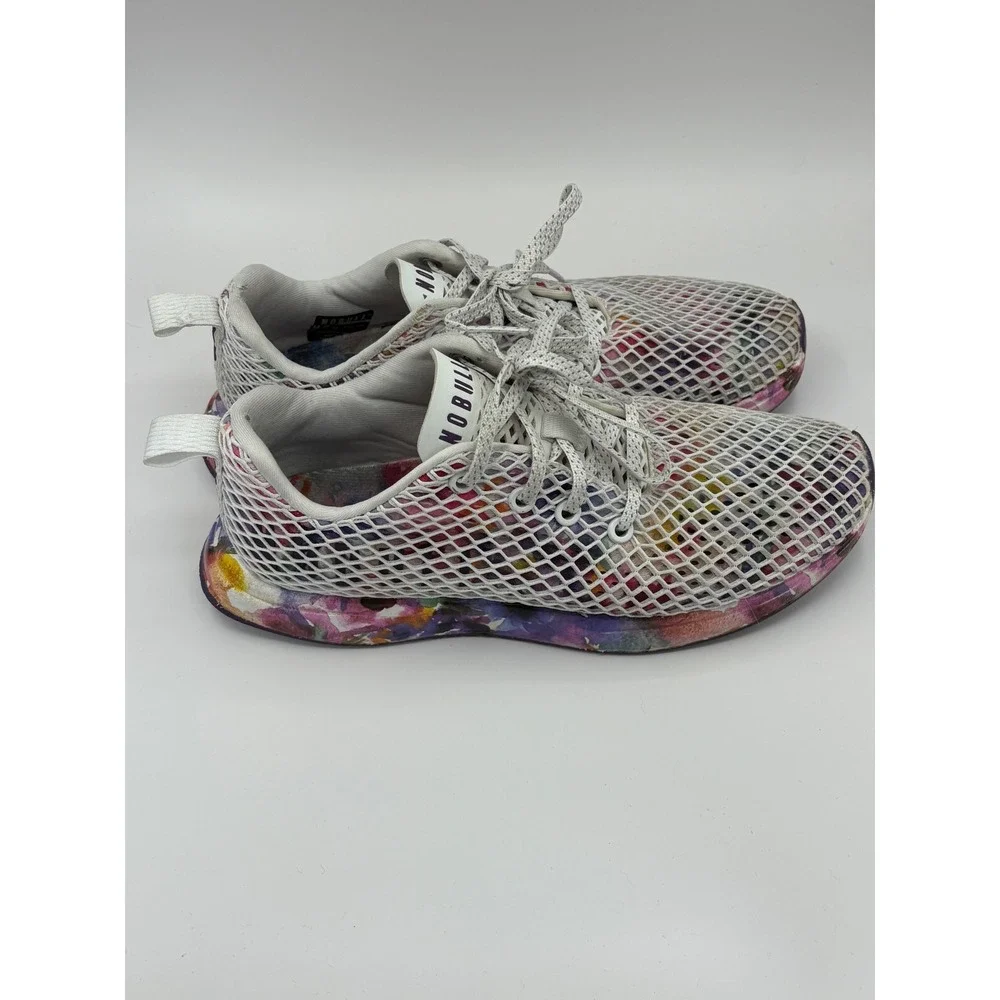 NOBULL Training Shoes Size W8.5 M7‎ US Multicolor NOBULL Floral Mesh Runners